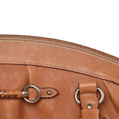 Christian Dior Calfskin Saddle Bowler Tan 7 of 17