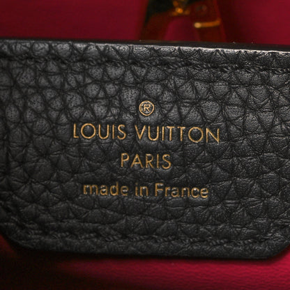 Louis Vuitton Taurillon Capucines BB Black 6 of 9