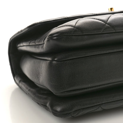 Chanel Lambskin Quilted Medium Trendy CC Flap Dual Handle Bag Black 9 of 12