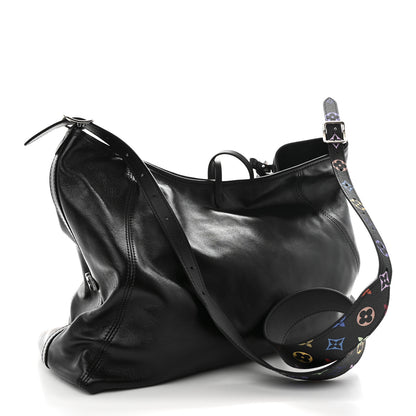 Louis Vuitton LV X TM Lambskin CarryAll Vibe MM Black 4 of 11