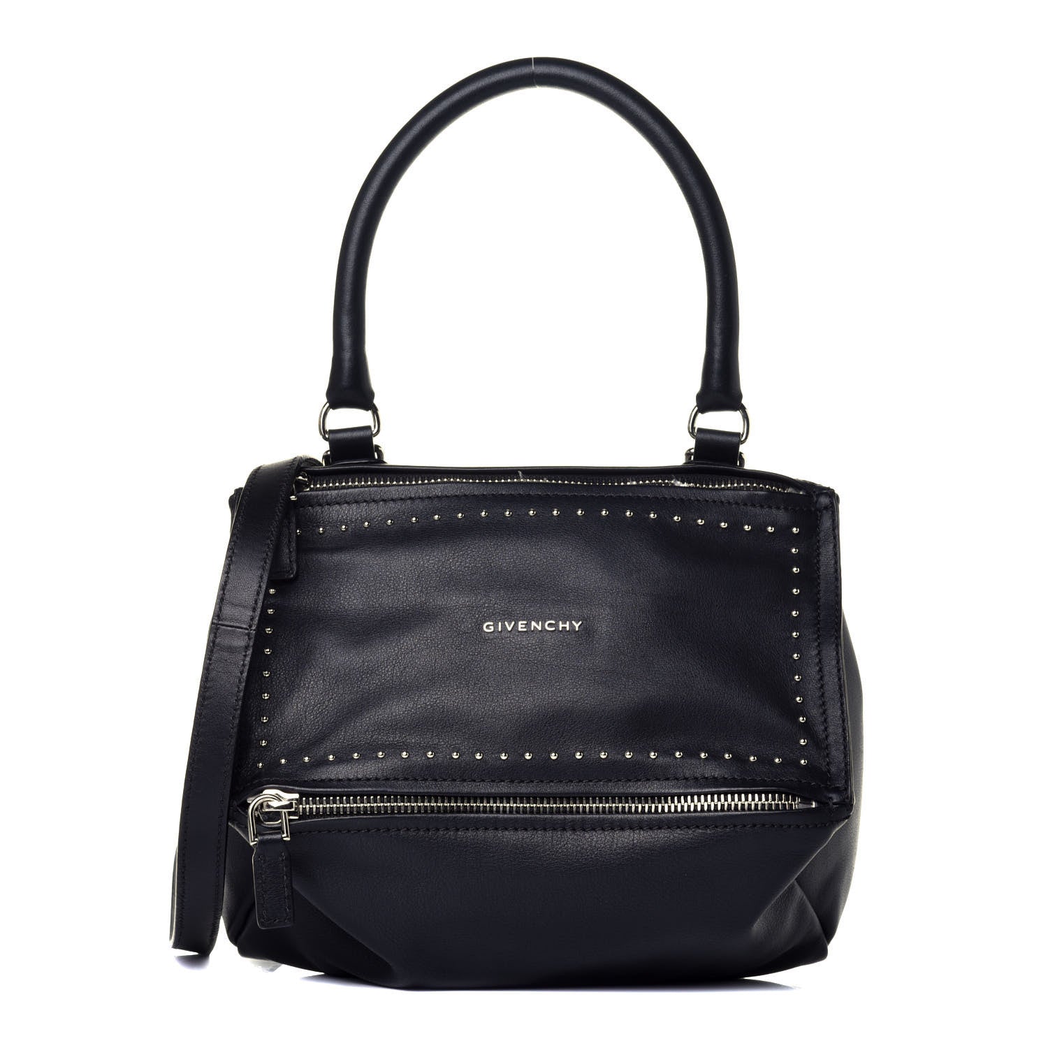 Givenchy Calfskin Studded Small Pandora Black 1 of 9