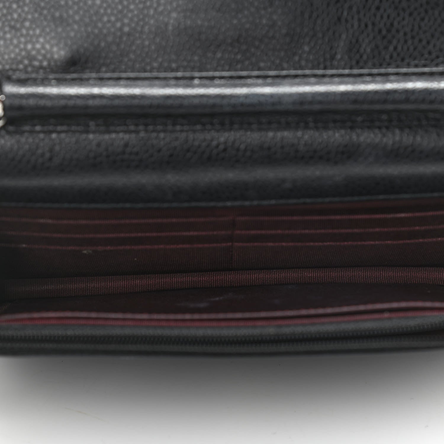 Chanel Caviar Quilted Wallet On Chain WOC Black 5 of 13