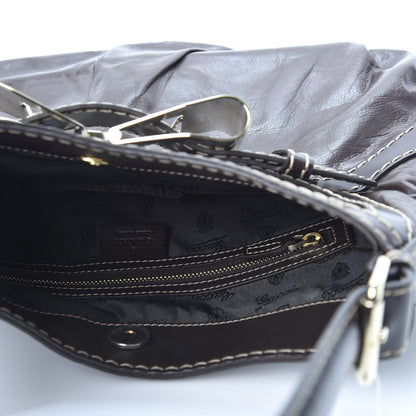 Gucci Calfskin Queen Bow Hobo Brown 5 of 10
