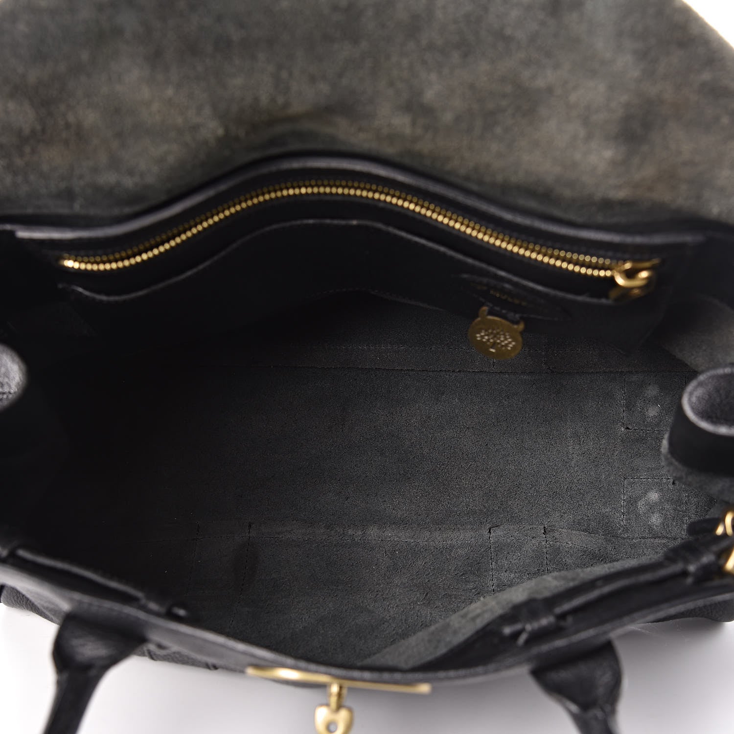 Mulberry Natural Leather Bayswater Black 6 of 14