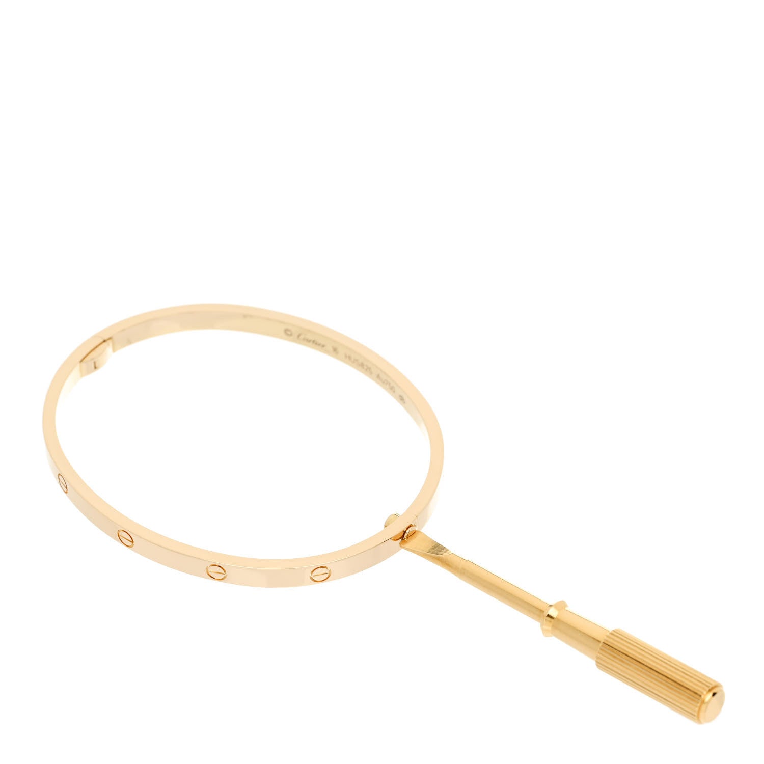 Cartier 18K Yellow Gold Small LOVE Bracelet 16 3 of 5