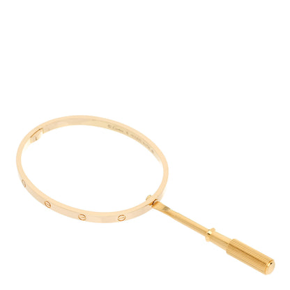Cartier 18K Yellow Gold Small LOVE Bracelet 16 3 of 5