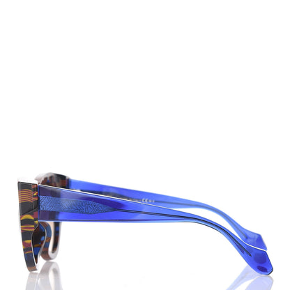 Fendi Zucca 51mm Sunglasses FF 0105/S Blue 3 of 6