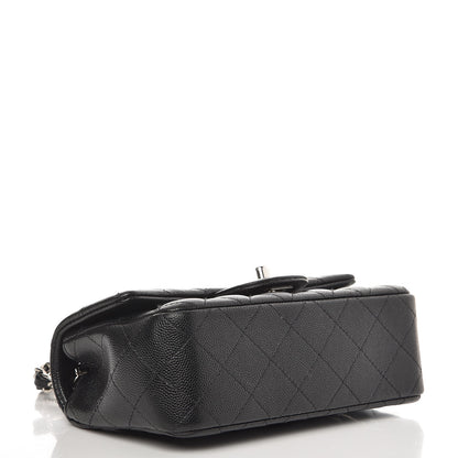 Chanel Caviar Quilted Mini Rectangular Flap Black 4 of 10