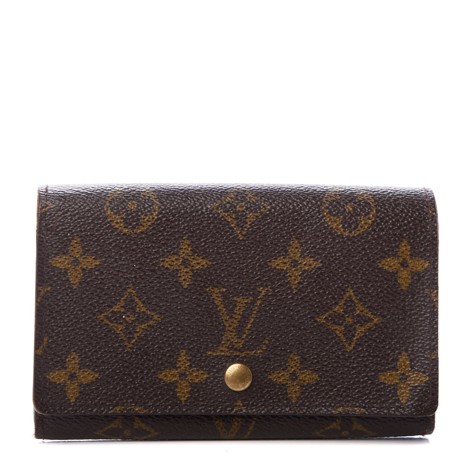 Louis Vuitton Monogram Porte-Monnaie Billets Tresor Wallet 1 of 8