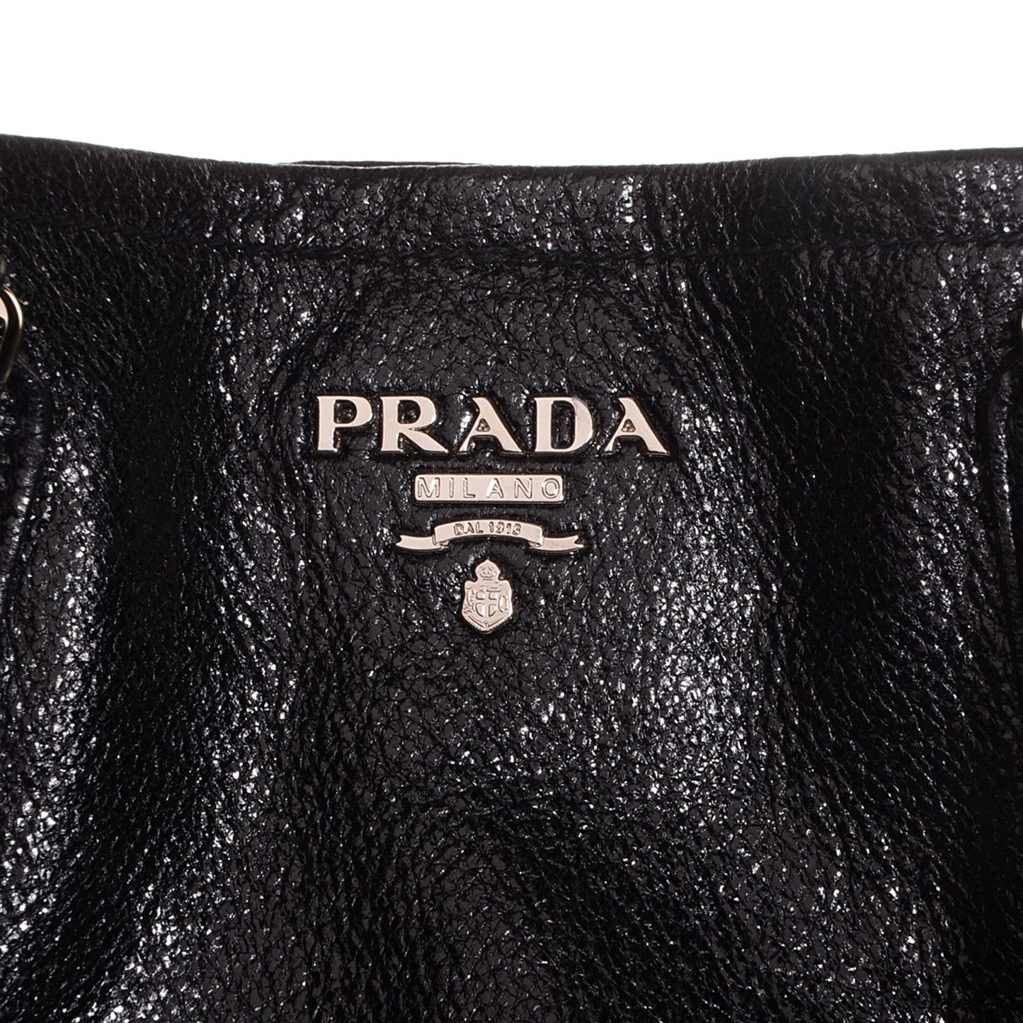 Cervo Lux Tote Nero Black