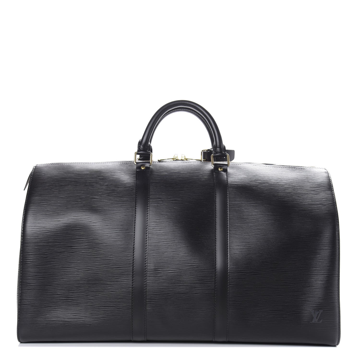 Louis Vuitton Epi Keepall 50 Black 1 of 10