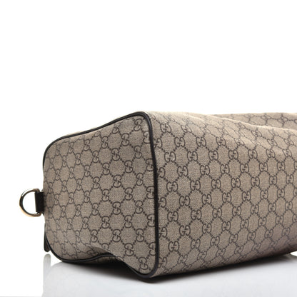 Gucci GG Plus Monogram Tattoo Heart Medium Joy Boston Dark Brown 8 of 15