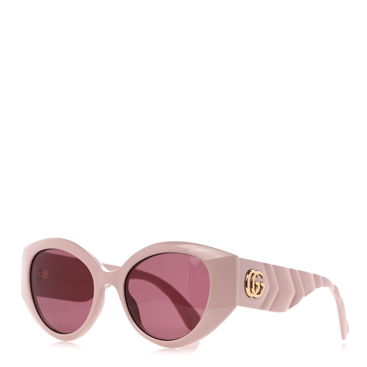 Gucci Acetate GG Cat Eye Sunglasses GG0809S Pink 1 of 7