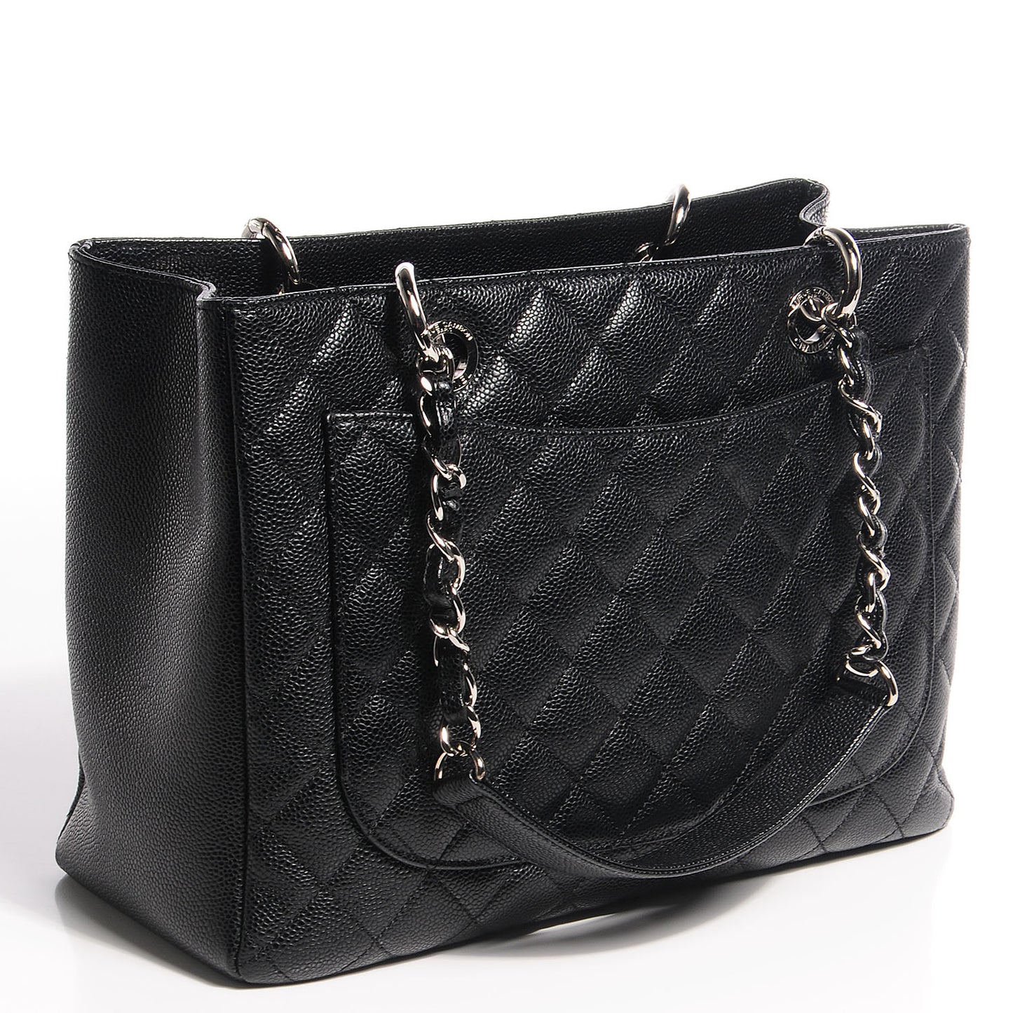 Caviar Grand Shopping Tote GST Black