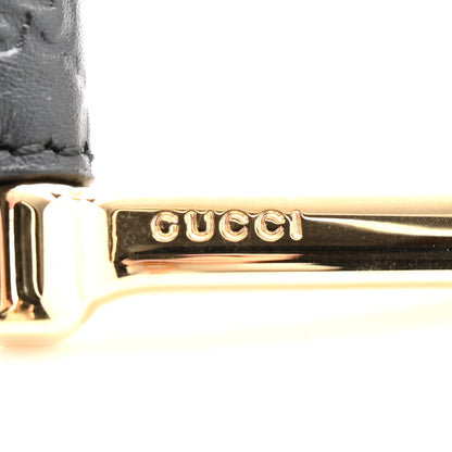 Gucci Soft Microguccissima Margaux Calfskin Belt 90 36 Black 6 of 7
