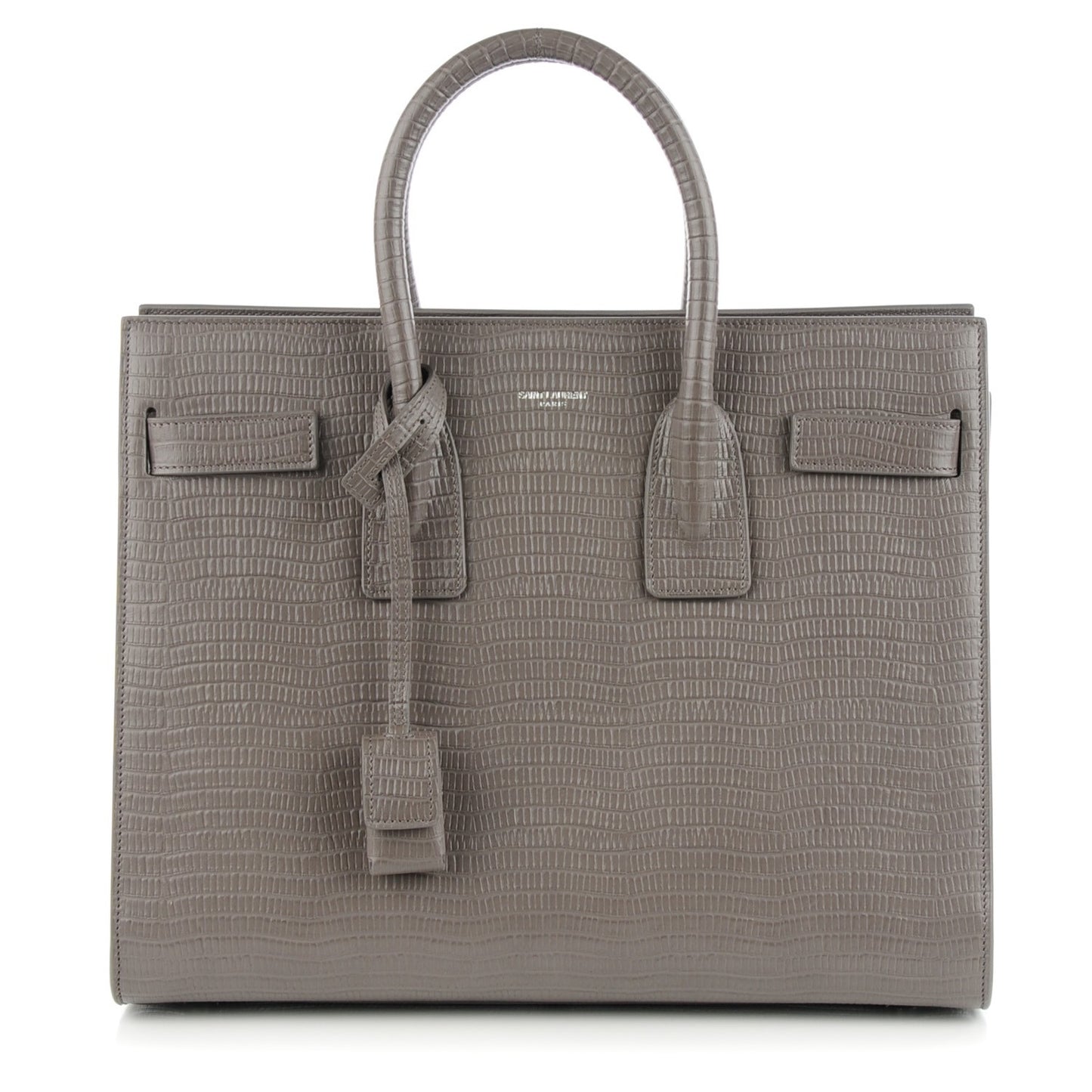 Snake Embossed Small Sac De Jour Fog