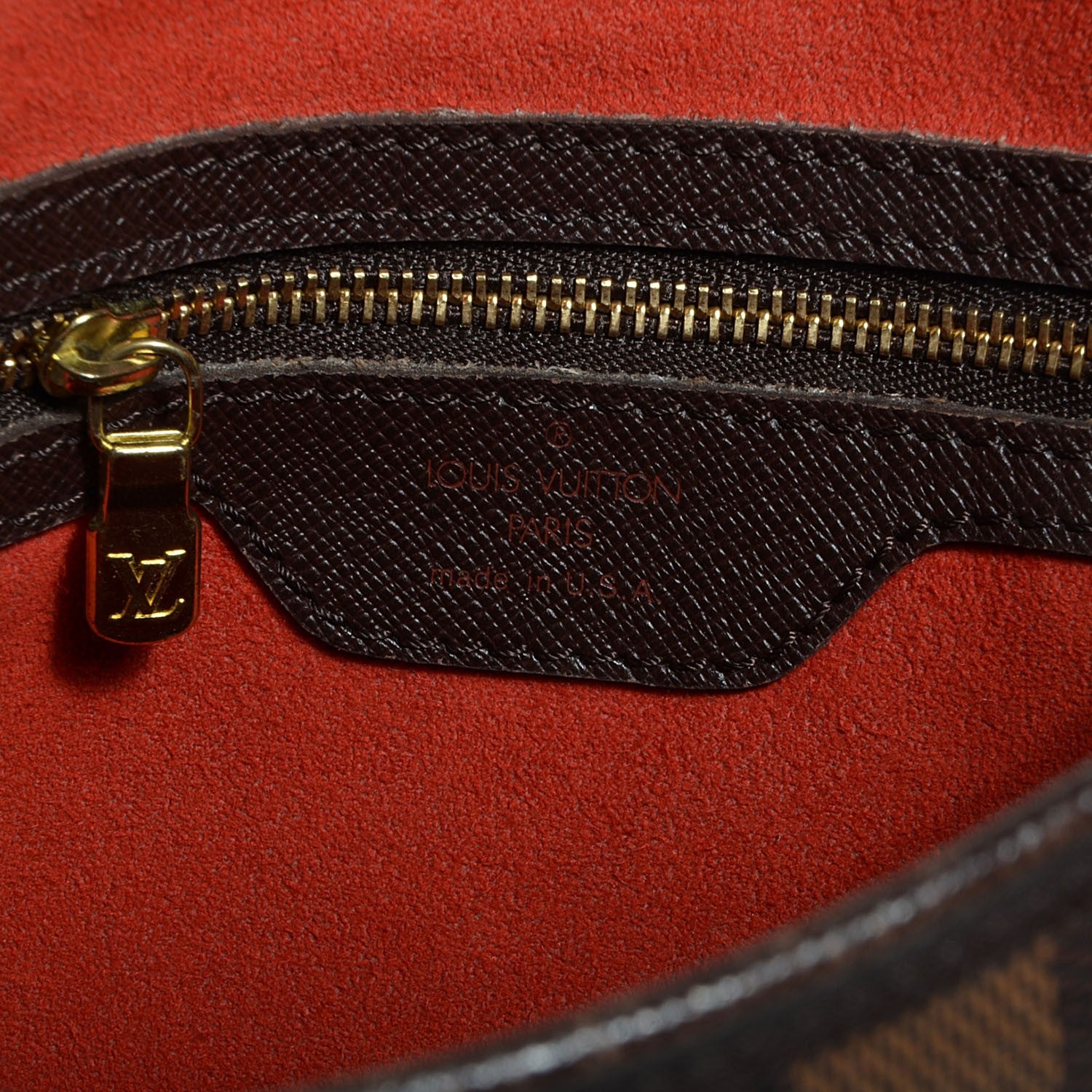 Louis Vuitton Damier Ebene Marais Bucket 23 6 of 7