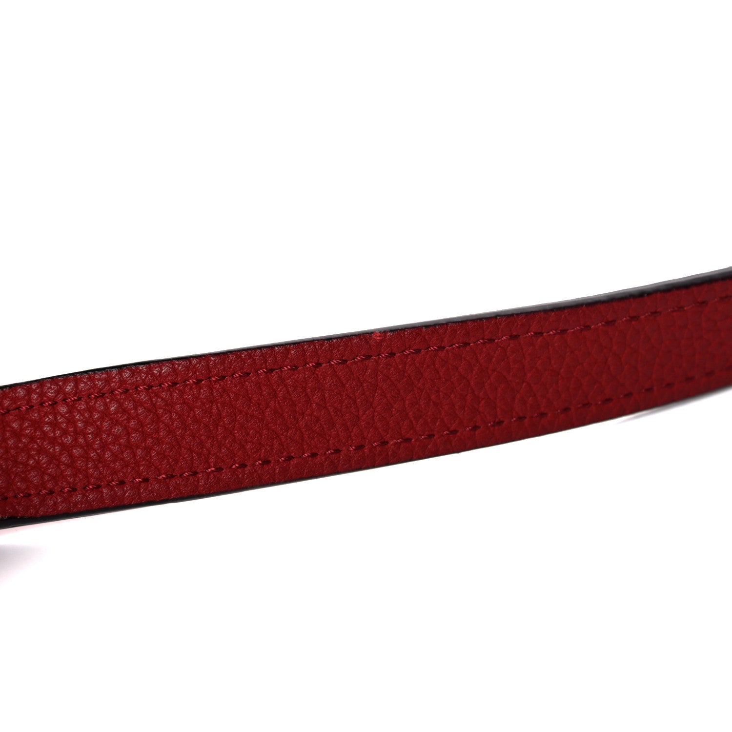 Celine Drummed Calfskin Nano Luggage Red 27 of 27