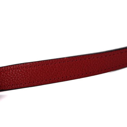 Celine Drummed Calfskin Nano Luggage Red 27 of 27