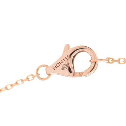 Cartier 18K Pink Gold Diamond Black Onyx XS Amulette de Cartier Pendant Necklace 6 of 6