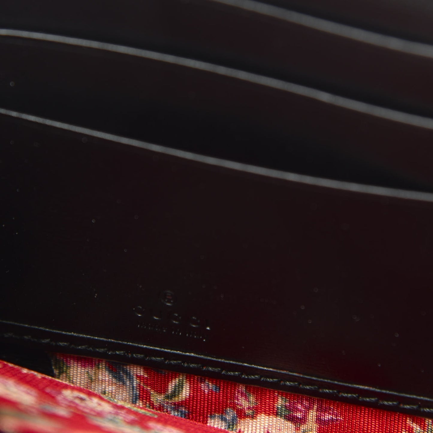 Calfskin Web Trapuntata GG Zip Around Wallet Black