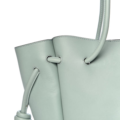 Loewe Calfskin Small Flamenco Knot Bag Light Blue 7 of 13