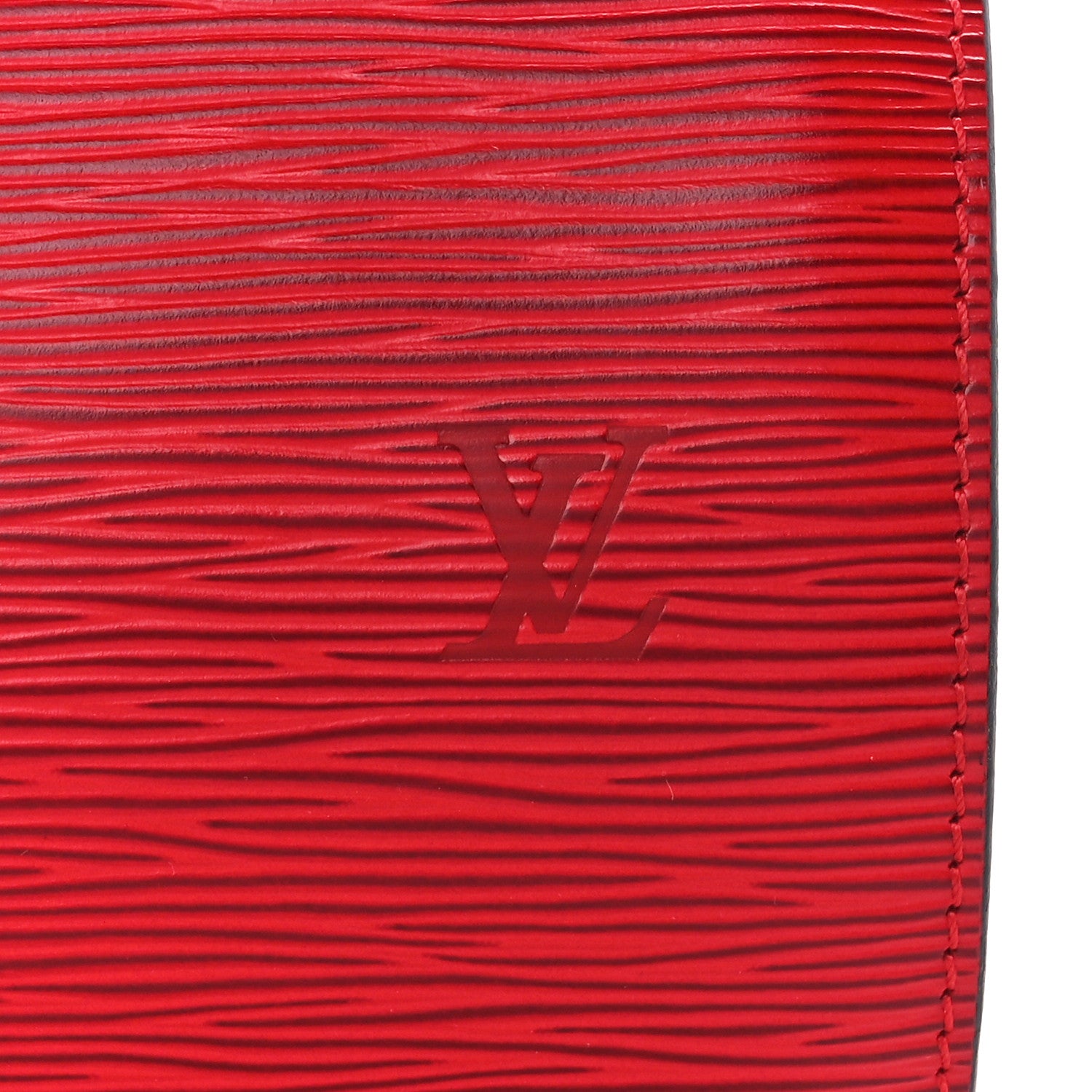 Louis Vuitton Epi Soufflot Castillan Red 9 of 12