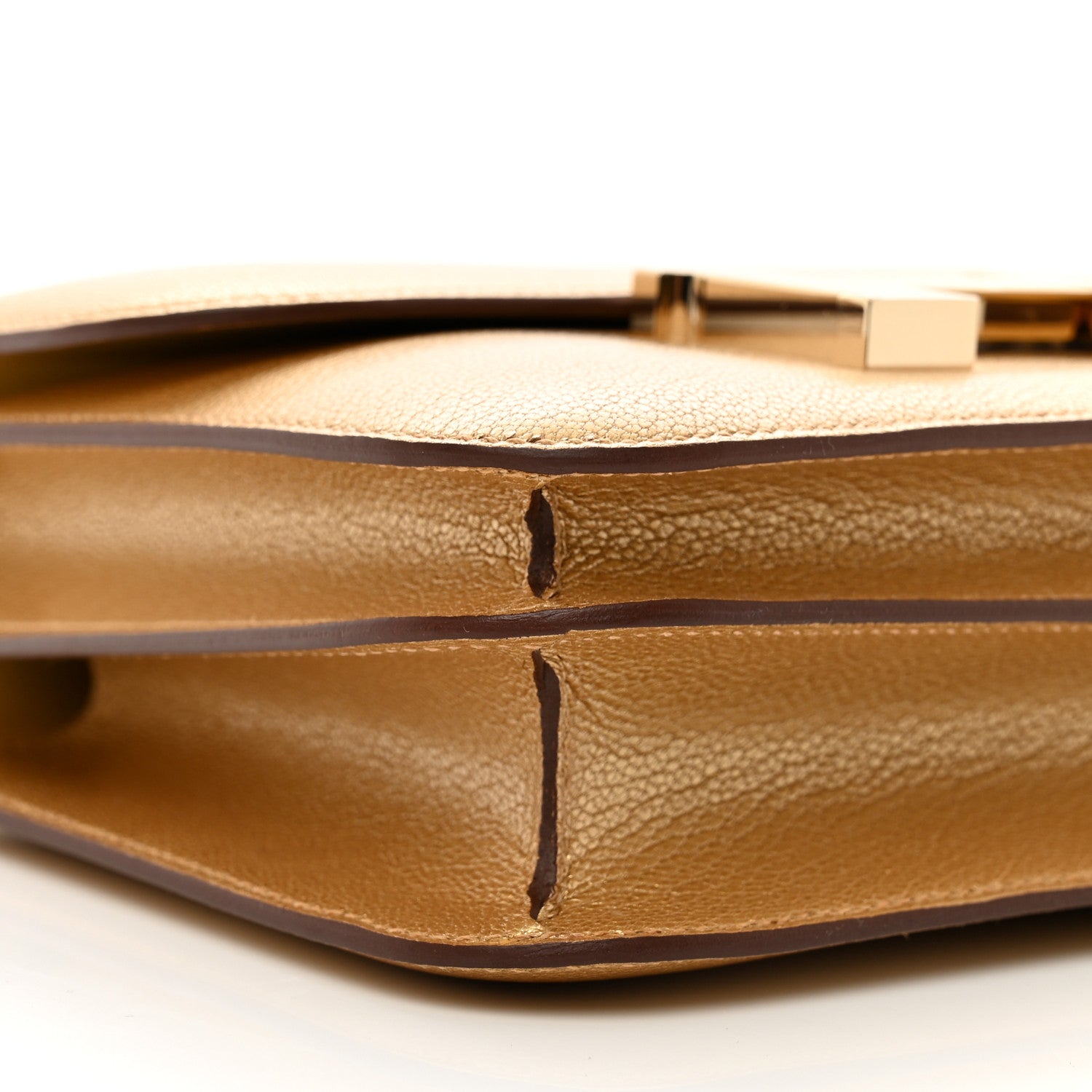 Hermes Metallic Chevre Chamkilight Constance 18 Dore 8 of 10