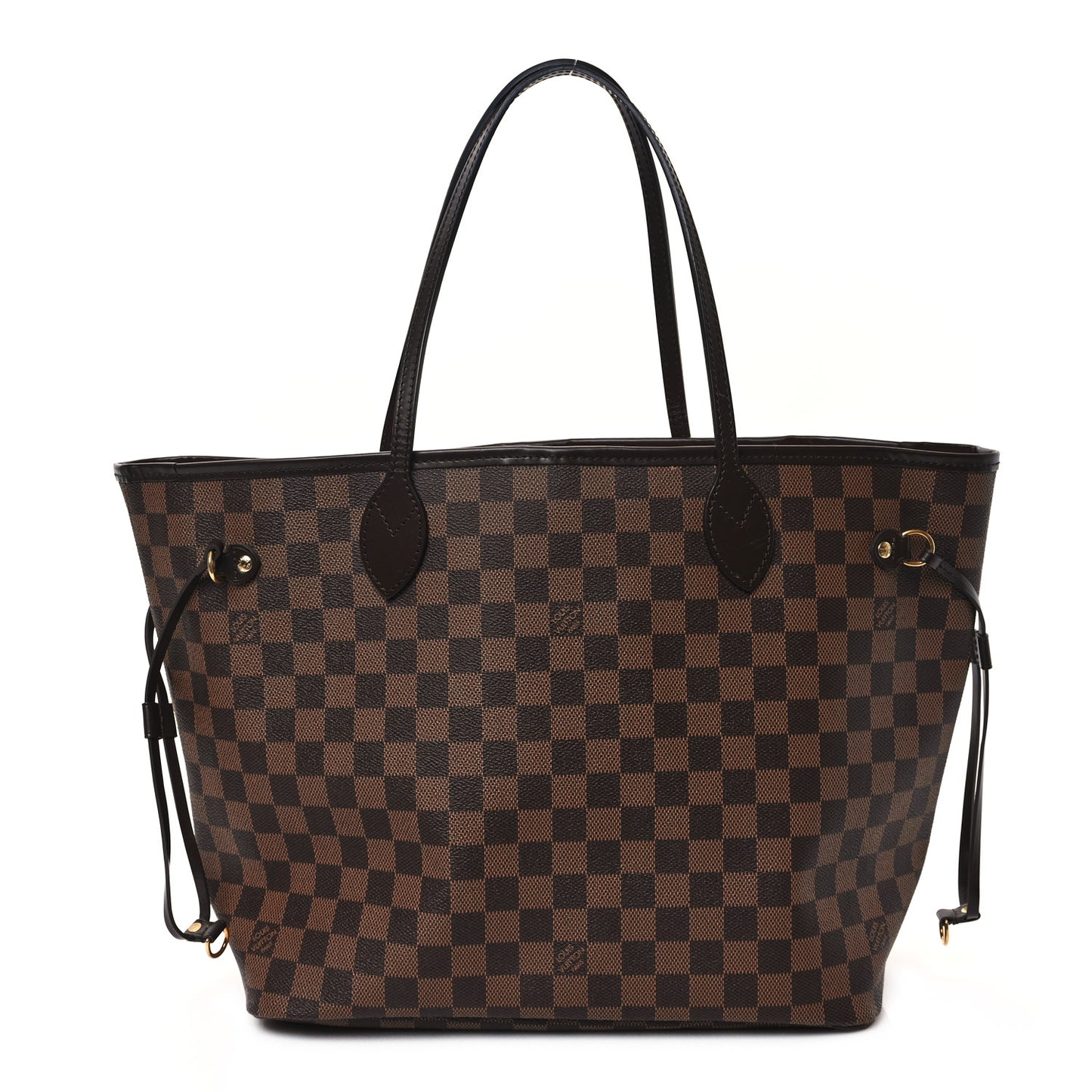 Damier Ebene Neo Neverfull MM Rose Ballerine