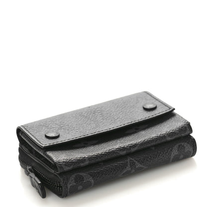 Louis Vuitton Reverse Monogram Eclipse Organizer Zippy Compact Wallet 4 of 7