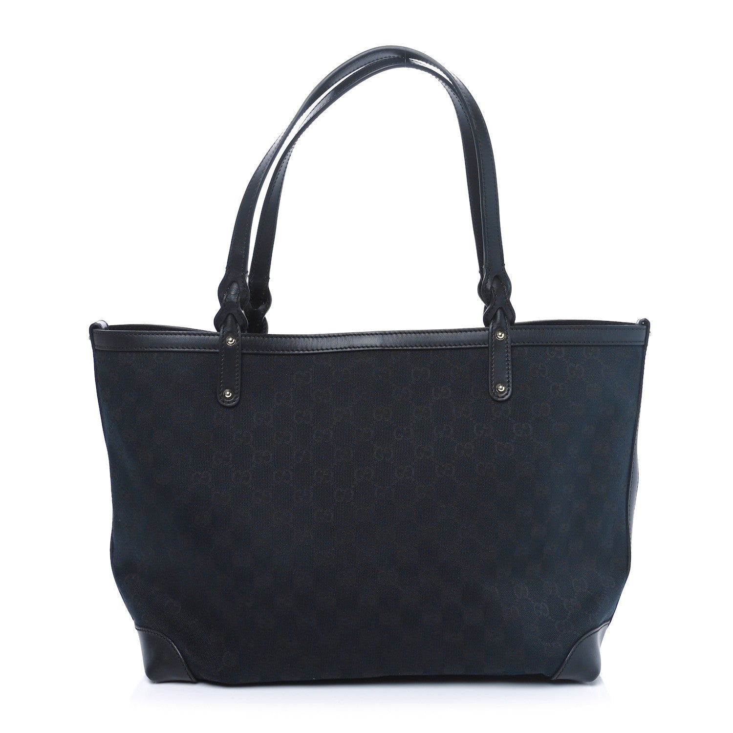 Gucci Monogram Medium Craft Tote Black 1 of 9