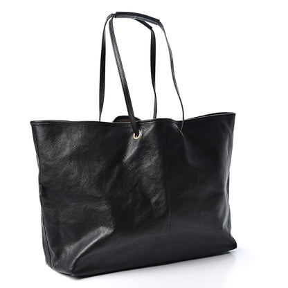 Saint Laurent Calfskin Large Neo Double Reversible Tote Black Bronze 2 of 7