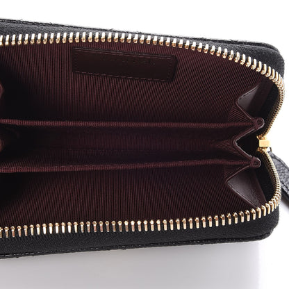 Chanel Caviar Quilted Zip Coin Purse Black 5 of 8
