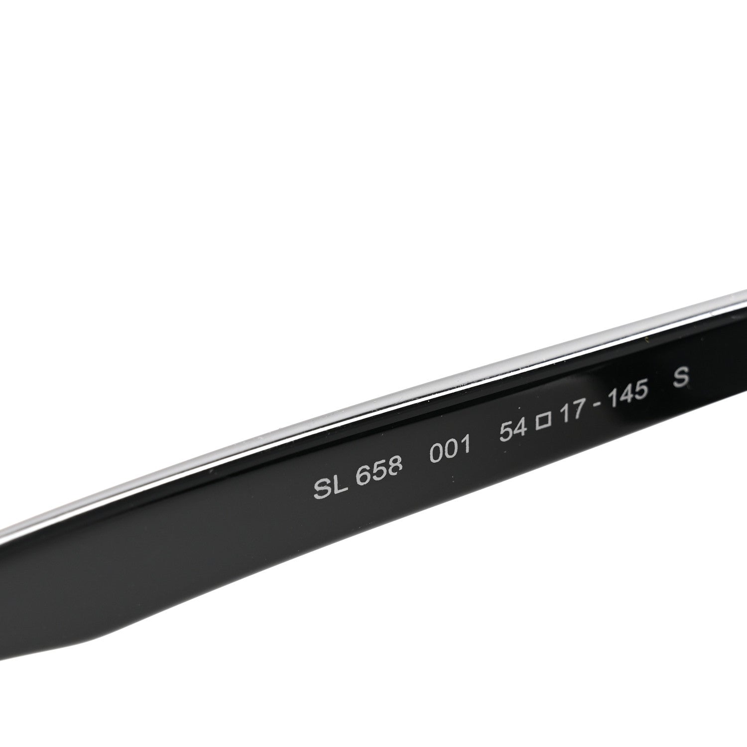 Saint Laurent Acetate Sunglasses SL 658 Black 7 of 9