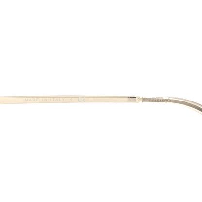 Chanel 18K White Gold Mirror Square Sunglasses 6051 Gray 6 of 8