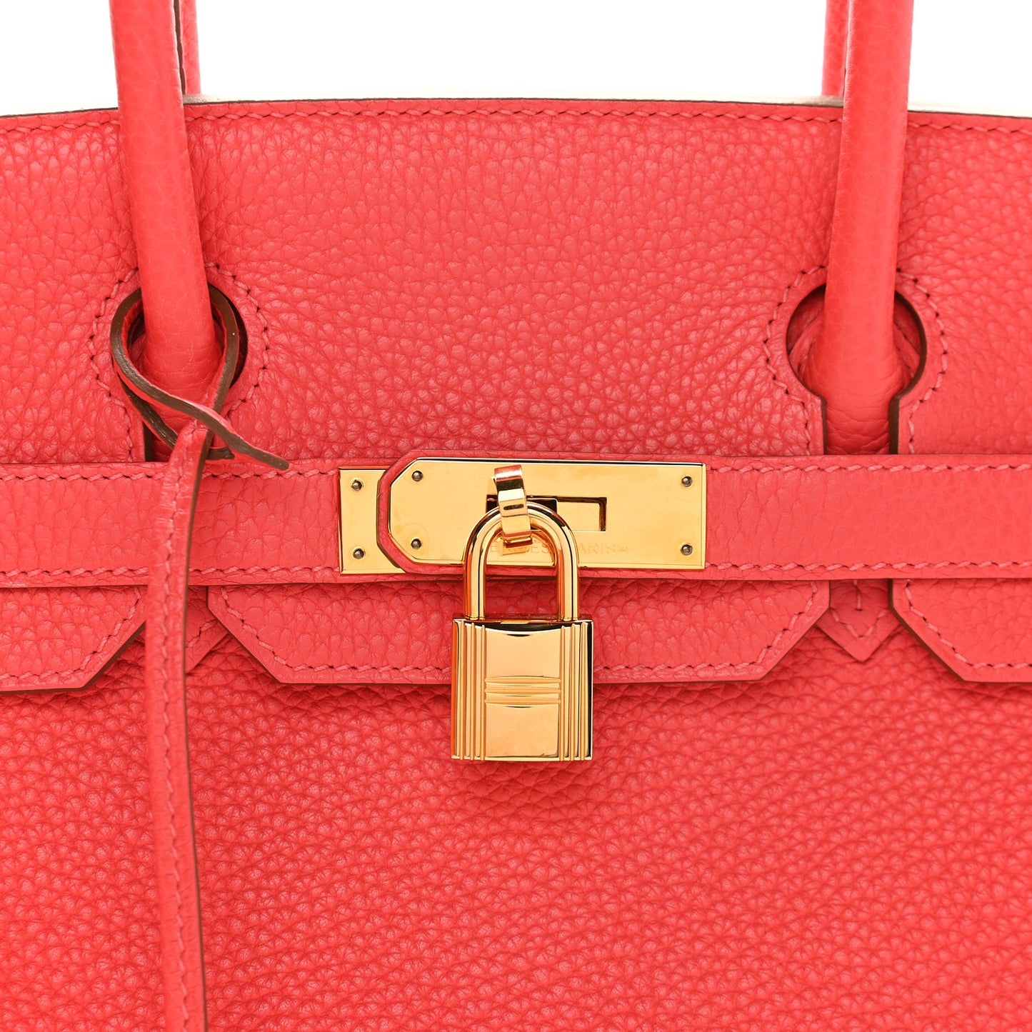 Taurillon Clemence Birkin 30 Rose Jaipur