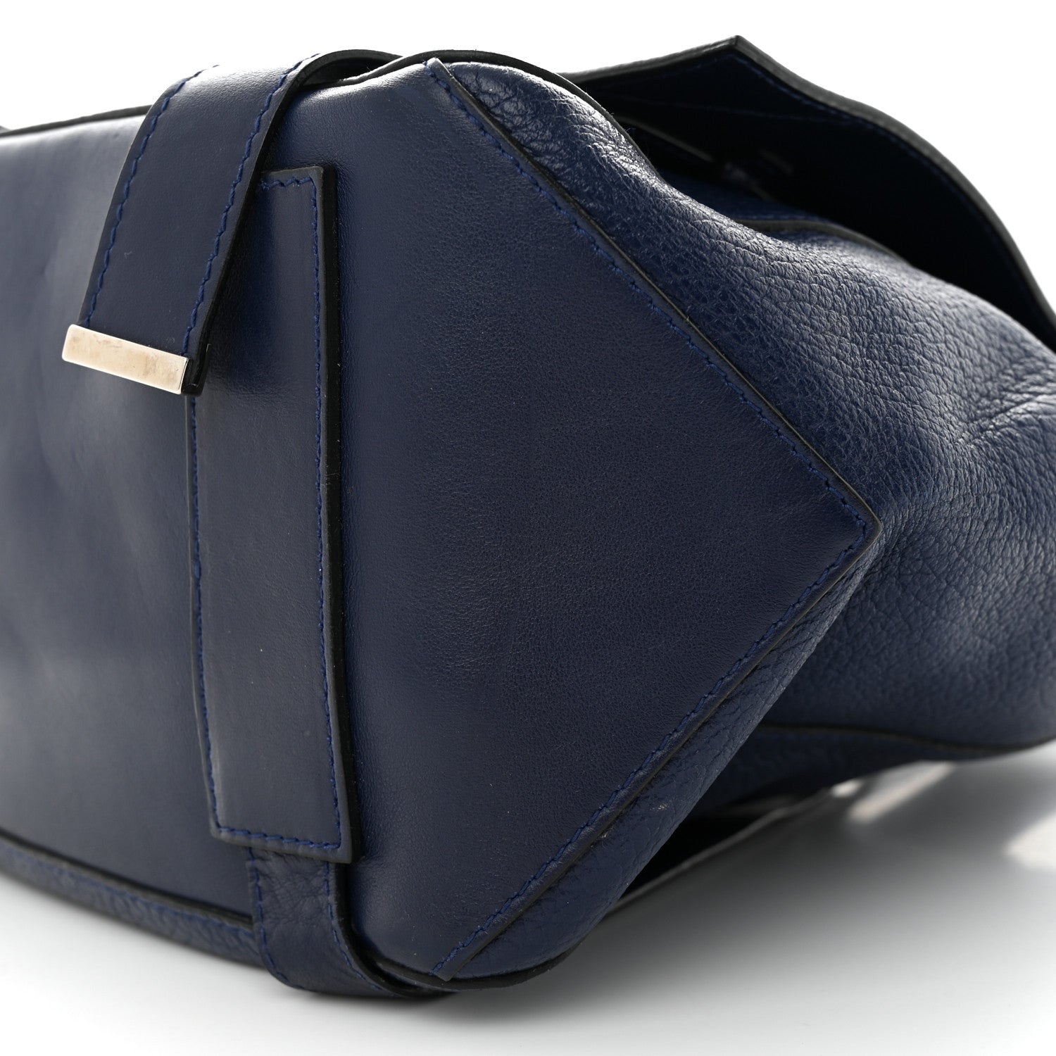 Proenza Schouler Pebbled Calfskin PS Courier Backpack New Navy 10 of 18