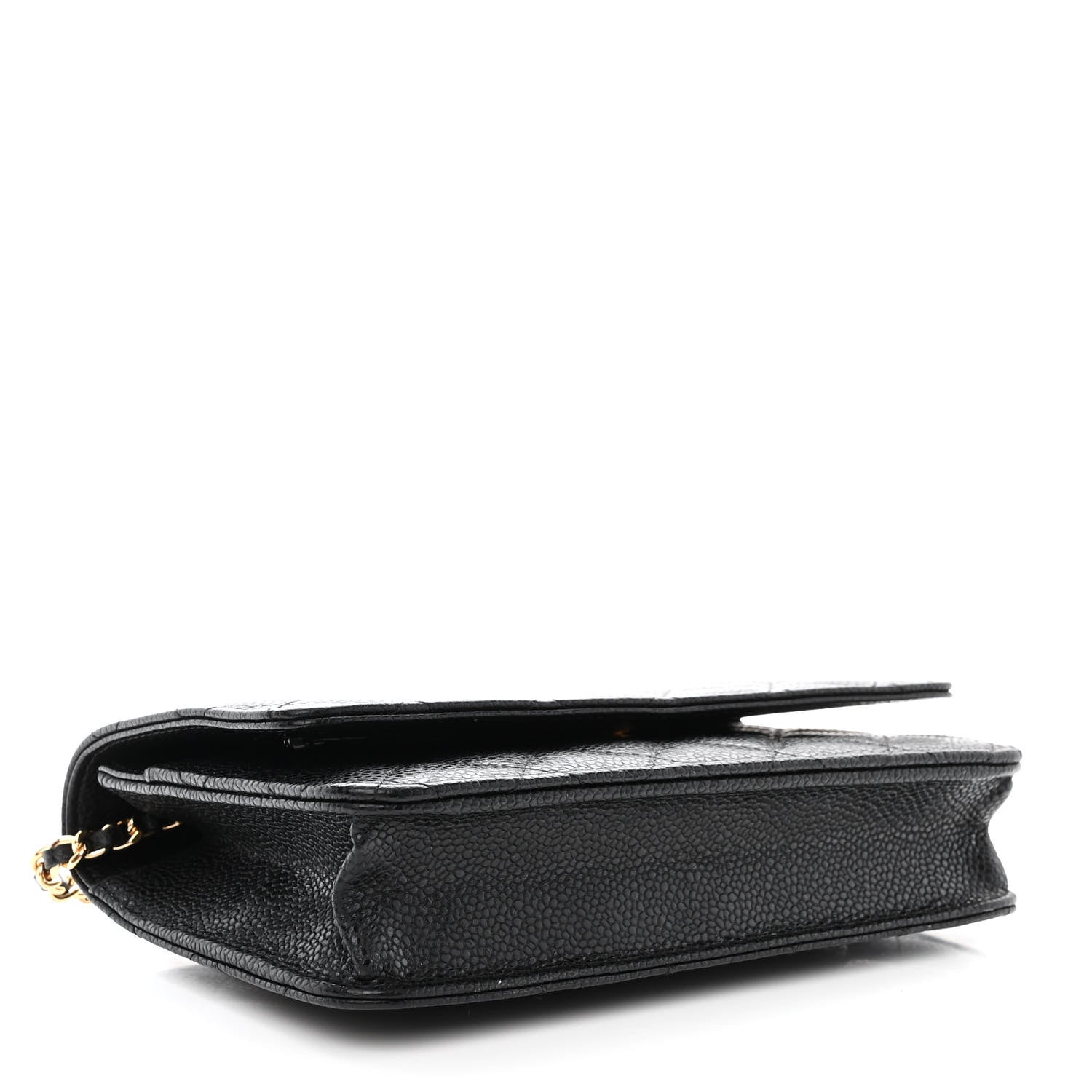 Chanel Caviar Quilted Wallet on Chain WOC Black 4 of 12
