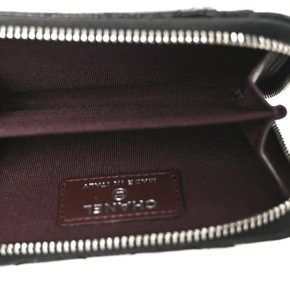 Chanel Caviar Quilted Zip Card Holder Black 5 of 7
