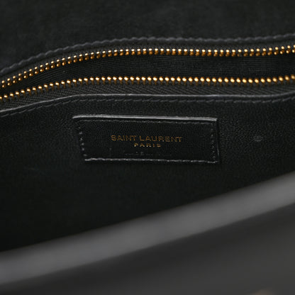 Saint Laurent Calfskin Small Sac De Jour Black 6 of 13
