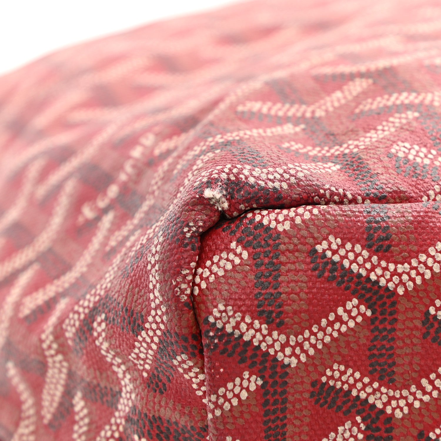 Goyard Goyardine Fidji Zip Hobo Red 10 of 20