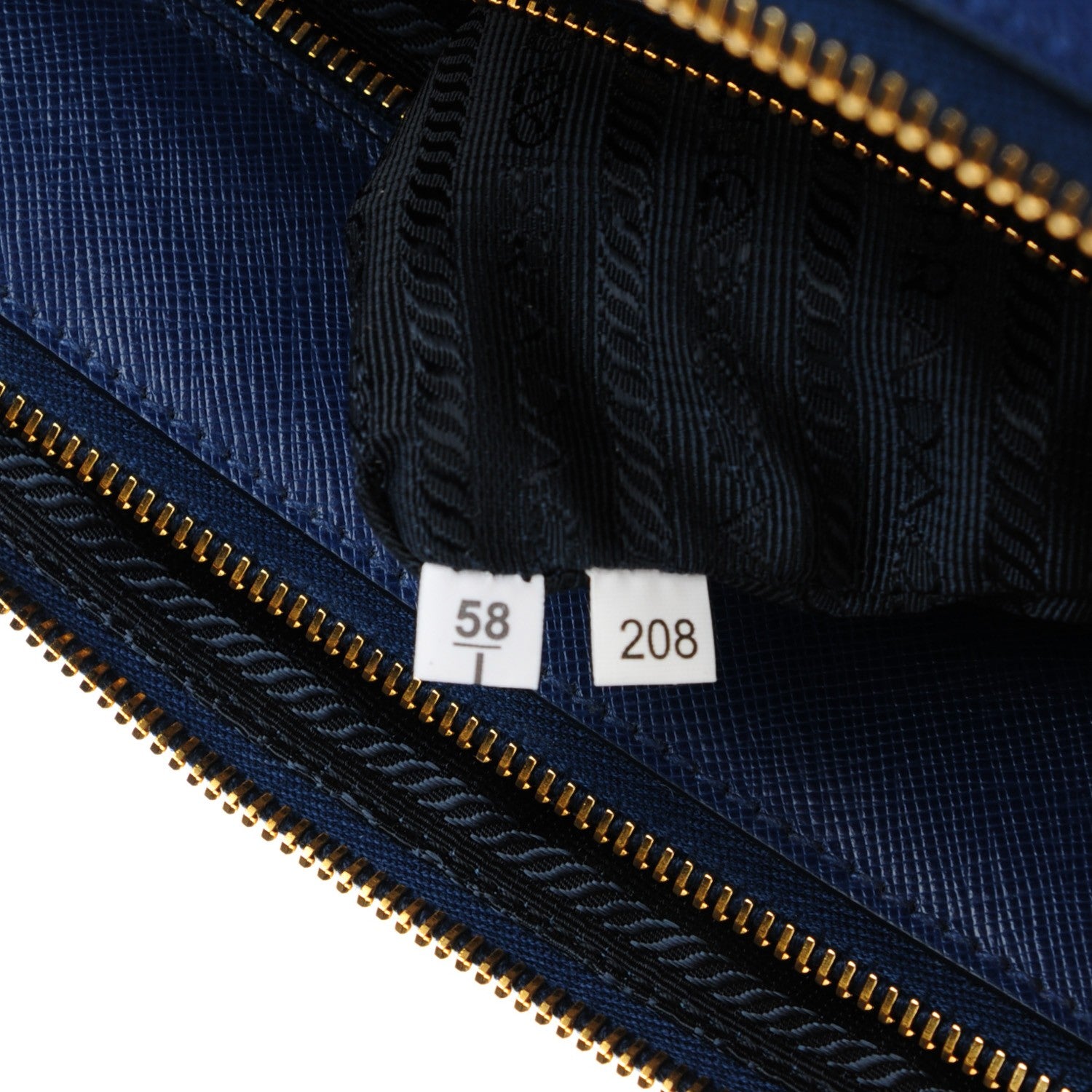 Prada Saffiano Medium Galleria Double Zip Tote Bluette 7 of 8
