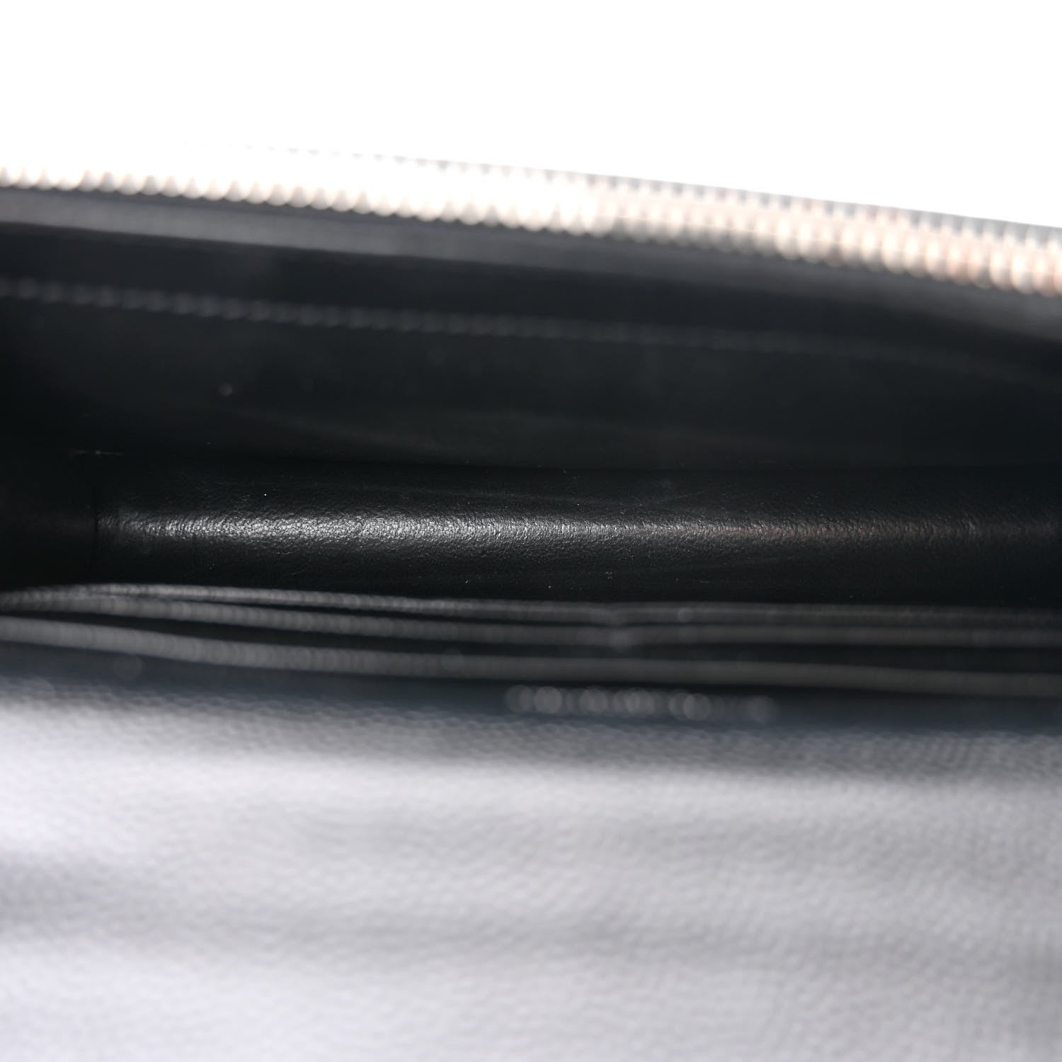 Saint Laurent Grain De Poudre Classic Monogram Kate Tassel Chain Wallet Black 5 of 14