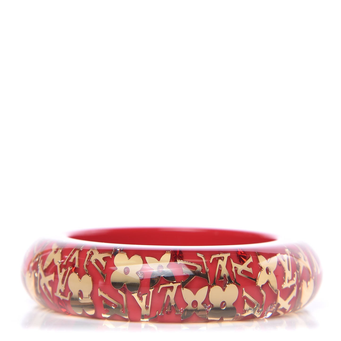 Resin Swarovski Medium Inclusion Bracelet GM Pomme D'Amour
