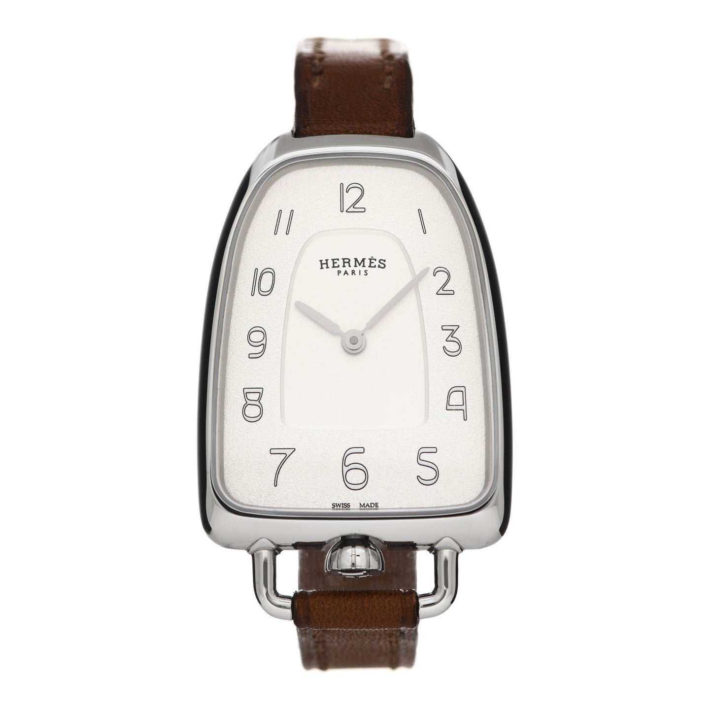 Stainless Steel Barenia 26mm Galop Quartz Watch Fauve