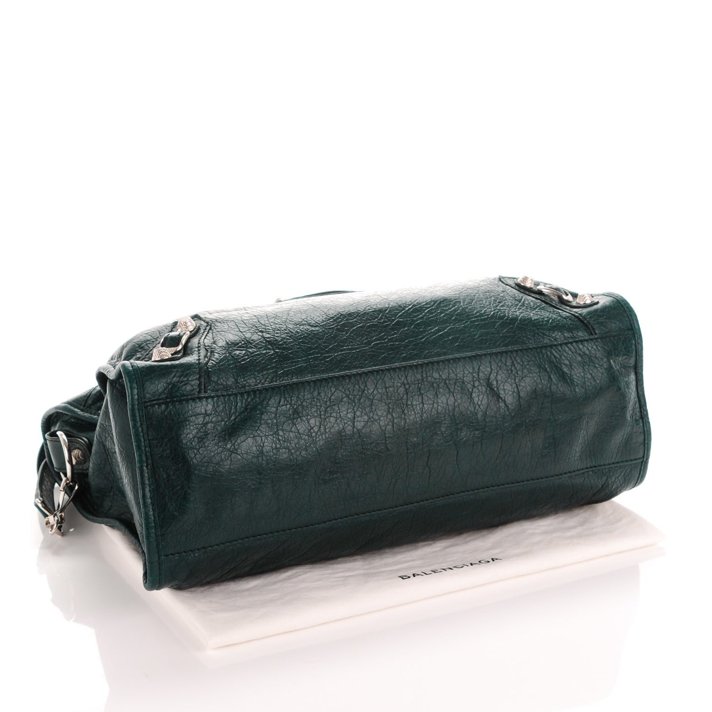 Agneau Giant 12 Silver Hardware City Vert Pinede
