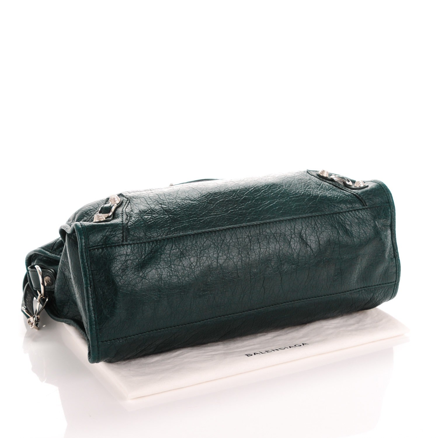 Balenciaga Agneau Giant 12 Silver Hardware City Vert Pinede 4 of 7