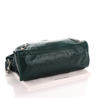 Balenciaga Agneau Giant 12 Silver Hardware City Vert Pinede 4 of 7