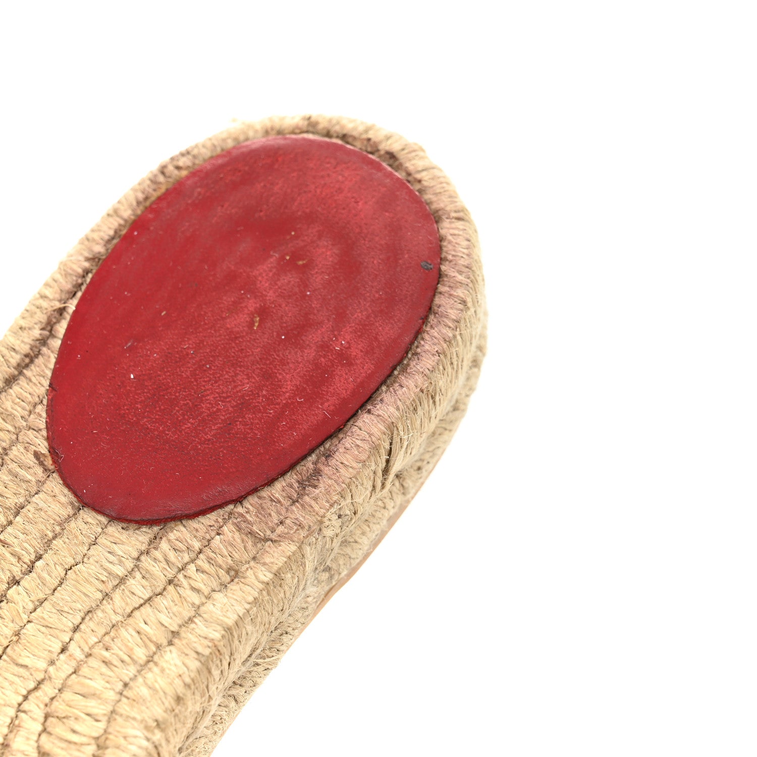 Gucci Nappa Matelasse GG Marmont Espadrille Slide Sandals 35 Hibiscus Red 10 of 12