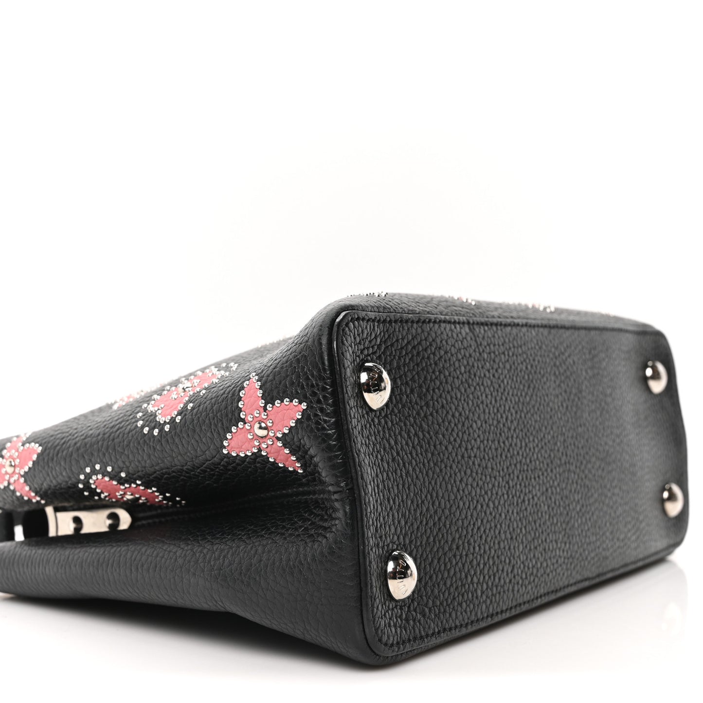 Taurillon Flowers Capucines PM Black